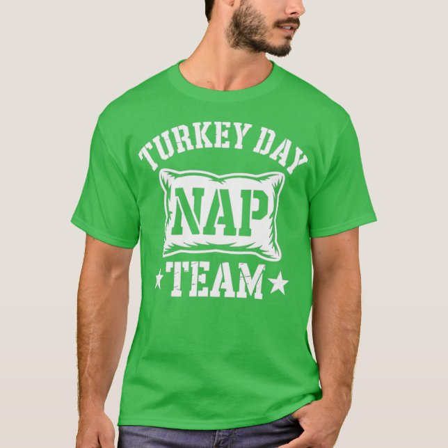 Türkei Day Nickerchen Team T-Shirt (Vorderseite)