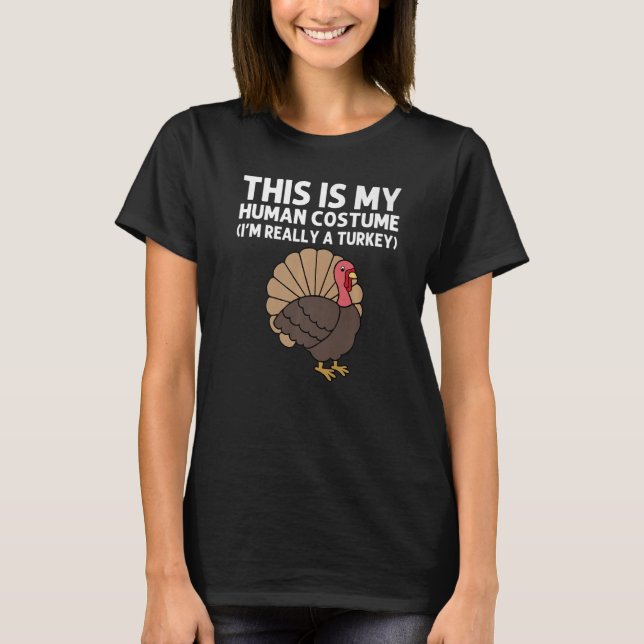 Türkei Designs for Men Women Erntedank Animal P T-Shirt (Vorderseite)