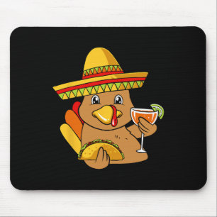 Türkei Eating Taco Erntedank Day Mexiko Food F Mousepad