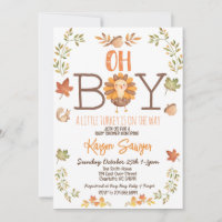 Türkei Erntedank Babydusche Einladung