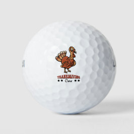 Türkei Erntedank Crew lustig niedlicher Golfer Golfball