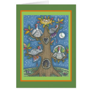 TÜRKEI ERNTEDANK SPASS GREETING CARD Verse