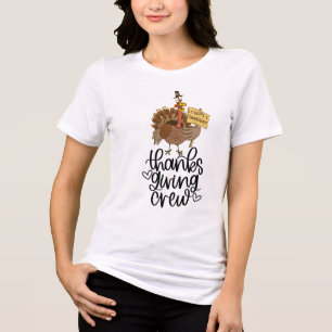 Türkei Erntedank T - Shirt - Niedlich & Fun Design