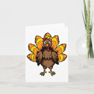 Türkei Erntedank Tag Niedlich Herbst Herbst Karte