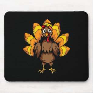 Türkei Erntedank Tag Niedlich Herbst Herbst Mousepad