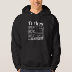 Türkei Fakten Zutaten - Funny Feinschmeckers Famil Hoodie