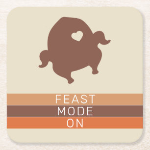 Türkei Farbenfrohe Streifen Feeling-Modus auf Ern Rechteckiger Pappuntersetzer