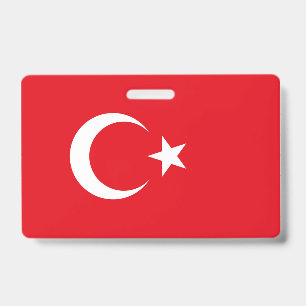 Türkei-Flagge Ausweis