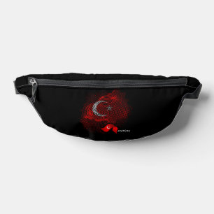 Türkei-Flagge Bauchtasche