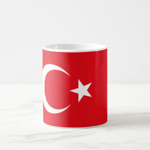 Türkei-Flagge Kaffeetasse