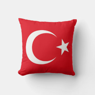 Türkei-Flagge Kissen