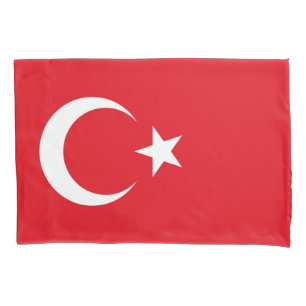 Türkei-Flagge Kissenbezug