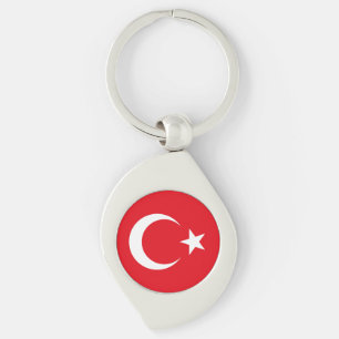Türkei-Flagge Schlüsselanhänger