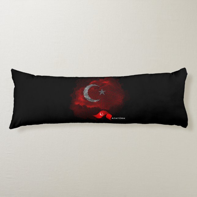 Türkei-Flagge Seitenschläferkissen (Vorderseite)