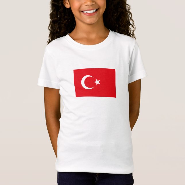 Türkei-Flagge T-Shirt (Vorderseite)