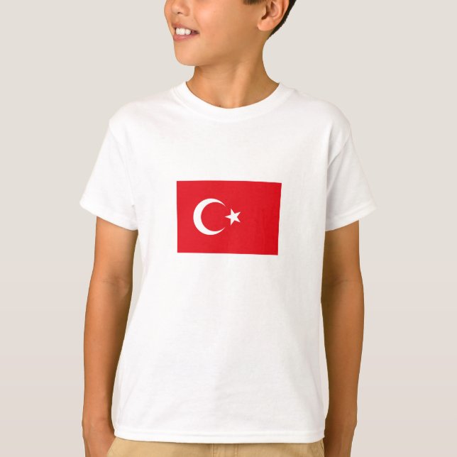 Türkei-Flagge T-Shirt (Vorderseite)