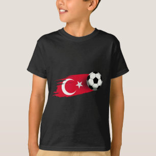 Türkei-Flagge-Trikot Türkische Fußballmannschaft T T-Shirt