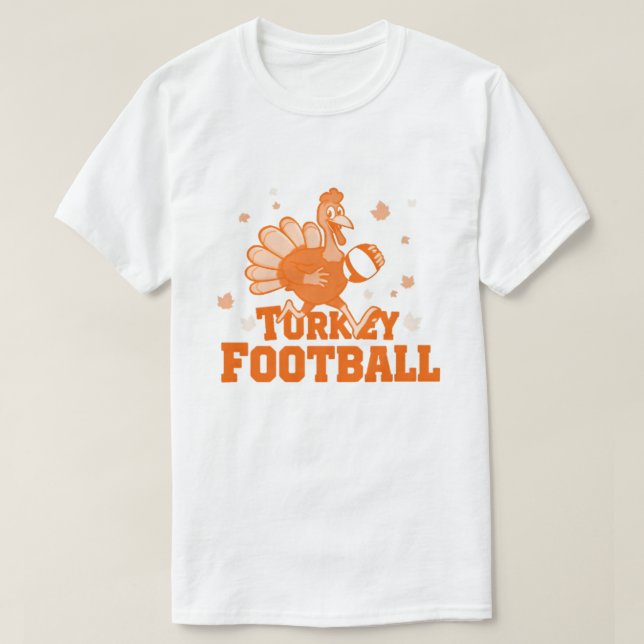 Türkei Football T - Shirt - Fun Erntedank (Design vorne)
