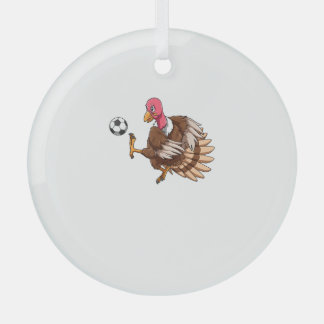 Türkei Fußball Erntedank Türkei Fußball spielen T Ornament Aus Glas