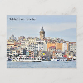 Türkei Galata Tower Istanbul Postcard Postkarte