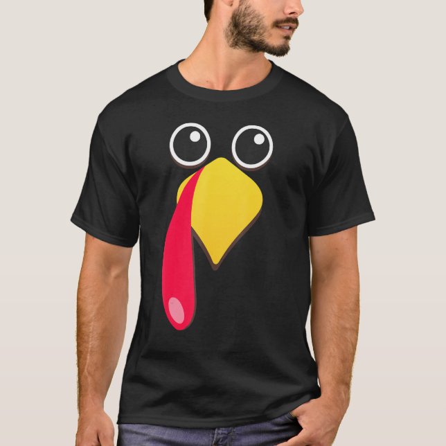 Türkei Gesicht Erntedank Matching Outfit Familie G T-Shirt (Vorderseite)