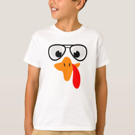 Türkei Gesicht mit Brille, Erntedank Boys' T-Shirt