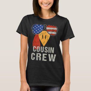 Türkei Gesicht mit Sonnenbrille Cousin Crew Türkei T-Shirt