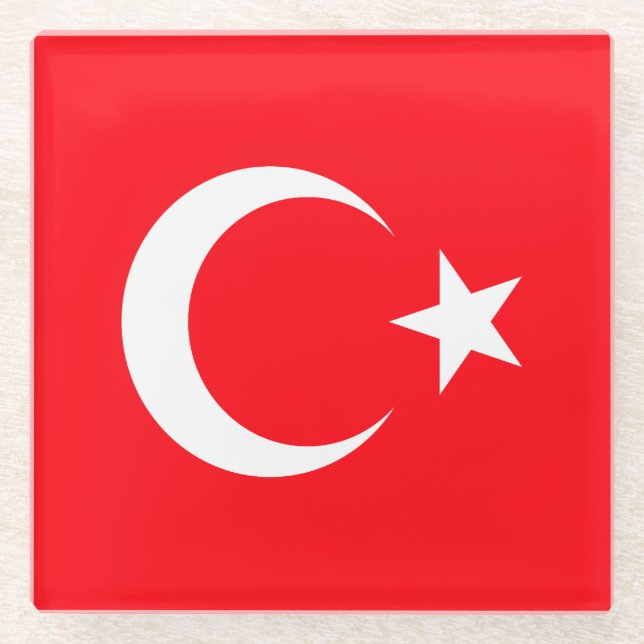 Türkei Glasuntersetzer (Vorderseite)