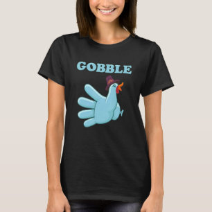 Türkei Gobble Glove Nurse Medical RN ER Fall Danke T-Shirt