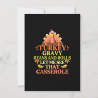 Türkei Gravy Bohnen und Rollen Ließ mir sehen, das