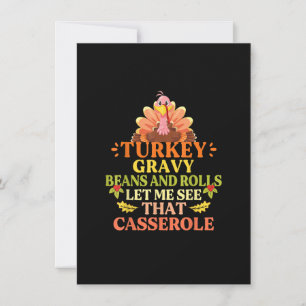 Türkei Gravy Bohnen und Rollen Ließ mir sehen, das Einladung