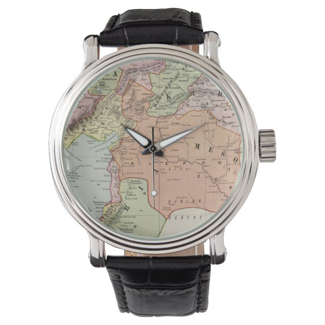 Türkei in Asien 6 Armbanduhr (Vorderseite)