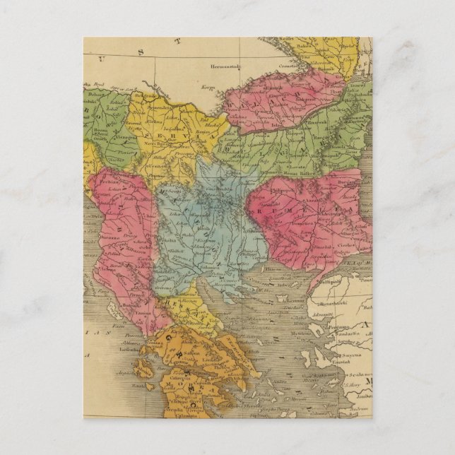 Türkei in Europa 8 Postkarte (Vorderseite)