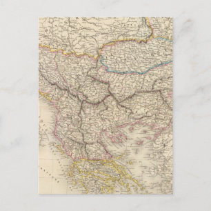 Türkei in Europa, Griechenland Postkarte