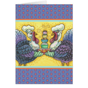 TÜRKEI IN KÜCHEN ERNTEDANK GREETING CARD Vers
