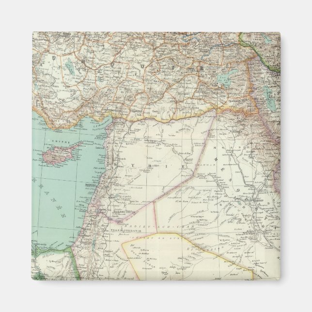 Türkei, Irak, Asien Magnet (Vorne)