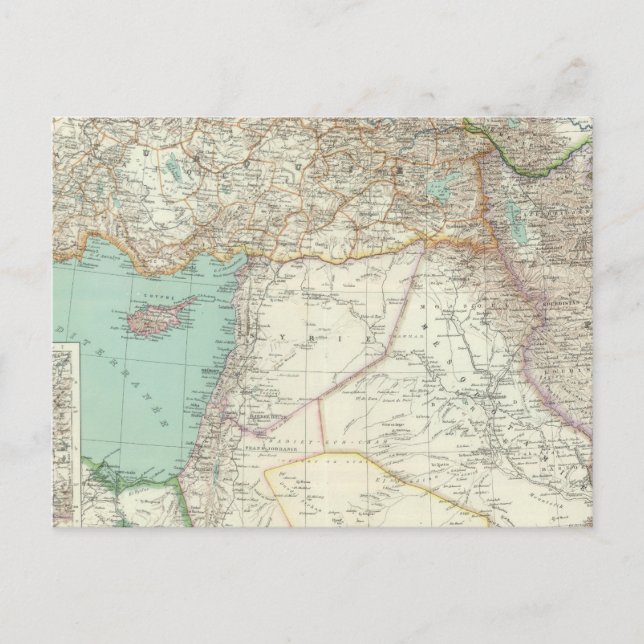 Türkei, Irak, Asien Postkarte (Vorderseite)