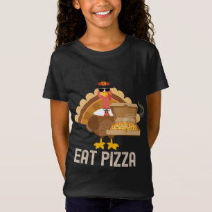 Türkei isst Pizza Erwachsene Vegane Kinder Funny T T-Shirt