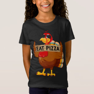 Türkei isst Pizza Erwachsene Vegane Kinder Funny T T-Shirt