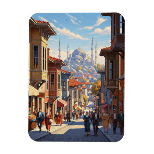 Türkei Istanbul Blaue Moschee Magnet