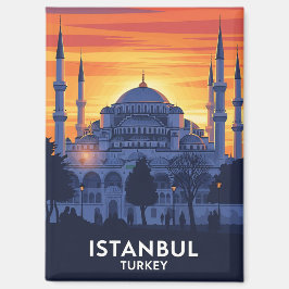 Türkei Istanbul Blaue Moschee Magnet