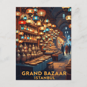 Türkei Istanbul Grand Bazaar Postkarte