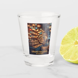 Türkei Istanbul Großer Basar Schnapsglas