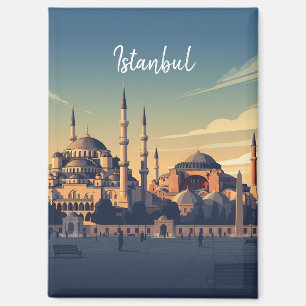 Türkei Istanbul Hagia Sophia Blaue Moschee Magnet