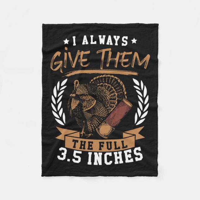 Türkei Jagd Frühling ich immer geben ihnen die vol Fleecedecke (Vorderseite)