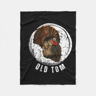 Türkei Jagd Shirt Alt Tom Gobbler Türkei Huntin Fleecedecke