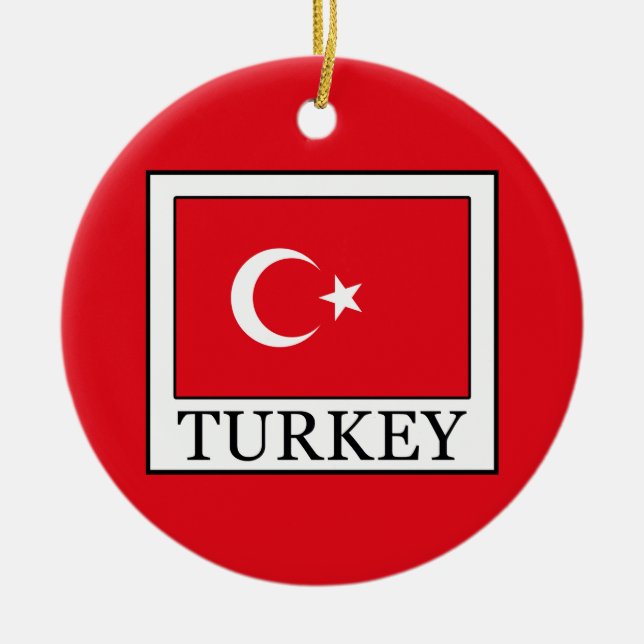 Türkei Keramik Ornament (Vorne)
