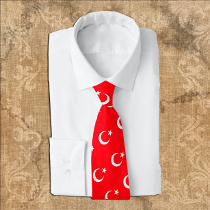 Türkei Krawatte, Mode Türkische Flagge, Wirtschaft Krawatte