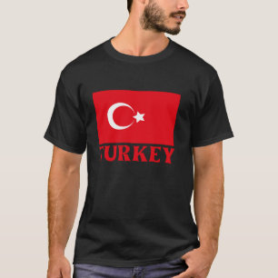 Türkei Länderflagge Souvenir Türkei Vintag T-Shirt