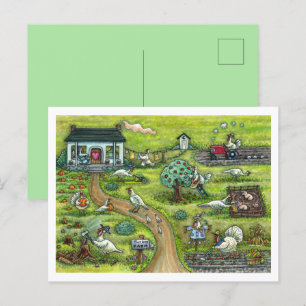 TÜRKEI-LANDWIRTSCHAFT, MENSCHENLAND ERNTEDANK VRDS FEIERTAGSPOSTKARTE